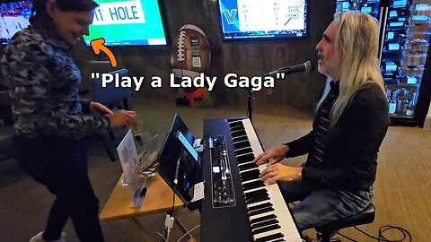 This Lady Asked for a Lady Gaga Song… So I Played This