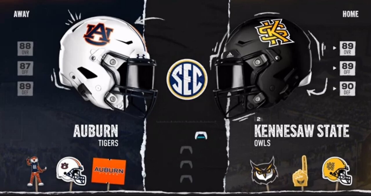 S5 Rebuild Kennesaw State vs Auburn Ep5: We chose our QB and we were right!