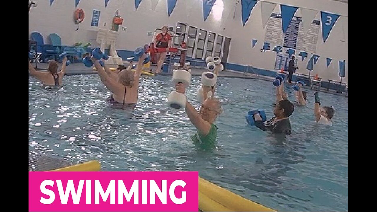 Short Circuit Splash - The Ultimate High-Intensity Pool Workout!