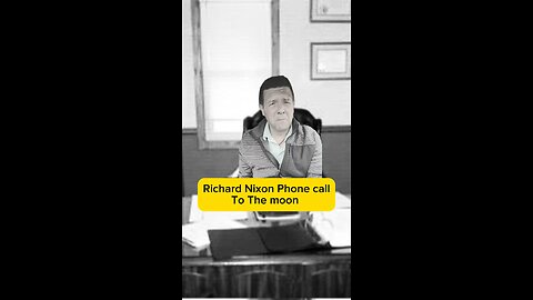 Richard Nixon phones the moon