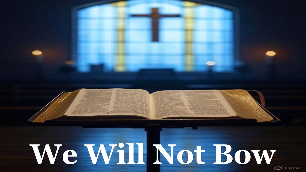 We Will Not Bow