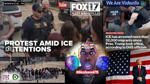 ICE AGENTS IS HERE IN NASHVILLE,TN ROUNDING UP... 😯 #VishusTv 📺