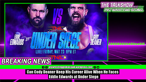 Can Cody Deaner Keep His Career Alive When He Faces Eddie Edwards at Under Siege