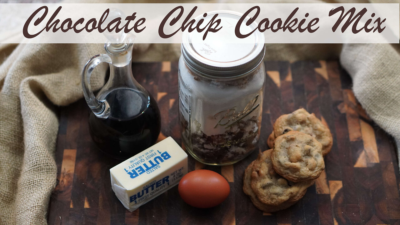 Easy Chocolate Chip Cookie Mix