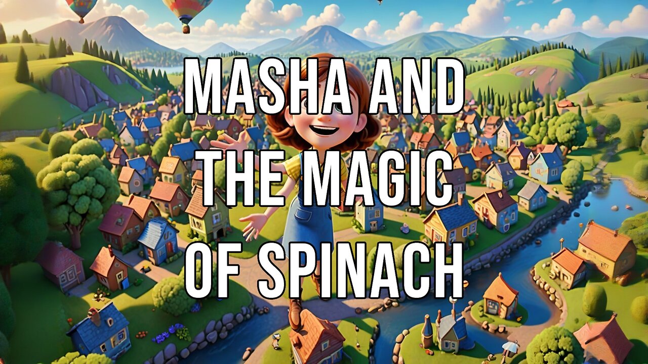 Masha and the Magic of Spinach | #village #spinach #adventure #community #magic