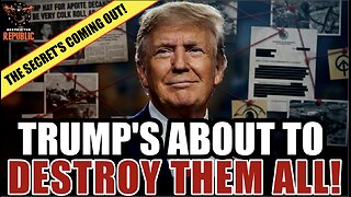 Trump’s About To Destroy Them All! The Secret’s Finally Coming Out!