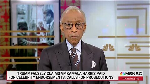 Al Sharpton on if He Was Paid for Endorsing Harris: ‘Absolutely Not’!