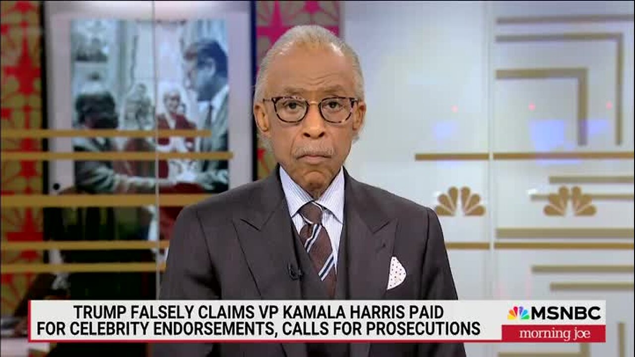 Al Sharpton on if He Was Paid for Endorsing Harris: ‘Absolutely Not’!
