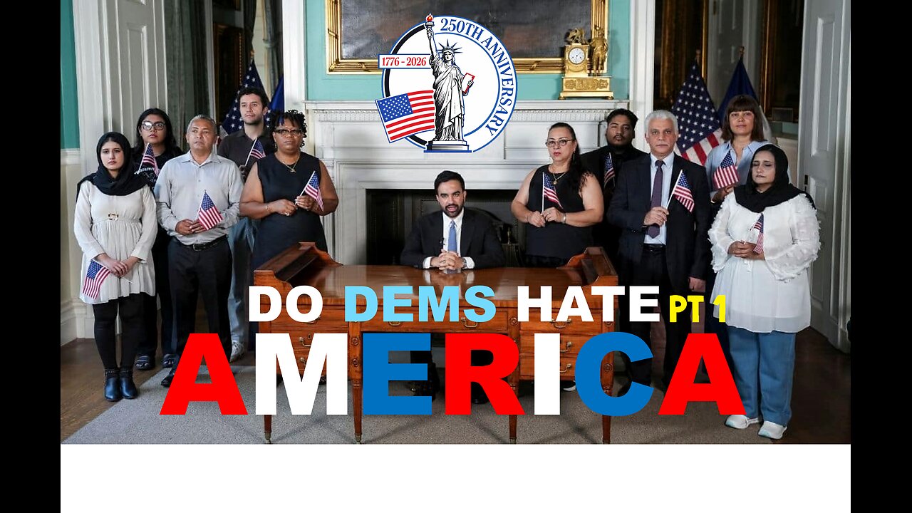 AMERICA 250 PT 1: Mamdani's Shocking Speech & Democrats' on July 4th. Drone Show.