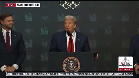 President Trump Signs the 2028 Olympic Task Force into Effect