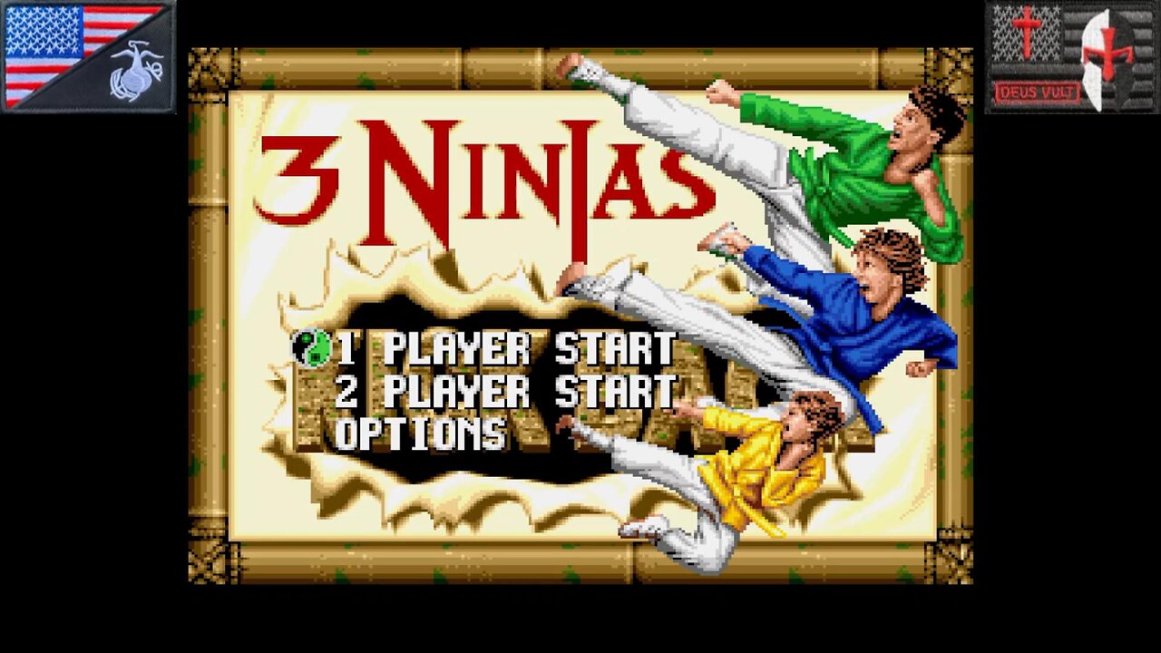 3 Ninjas Kick Back (Sega CD - Attract Mode) [NA Only]