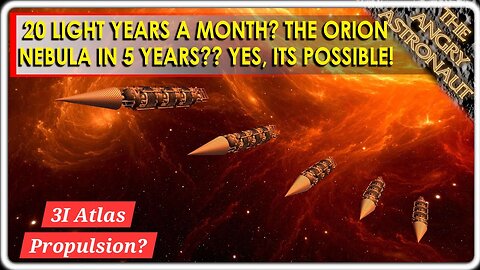 3I Atlas Propulsion? How to travel 20 light years a month! The Enzmann Echolance!