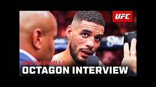 Gabriel Bonfim Octagon Interview | UFC Nashville