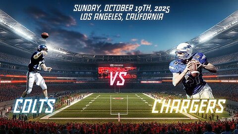 Indianapolis Colts @ Los Angeles Chargers, Week 7, Diggin' Deeper into the NFL