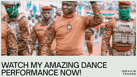 Ibrahim Traore Dance #beautifuldance #dance #ibrahimtraoré #traoré2025 #ibrahimfunny #funy #lovely