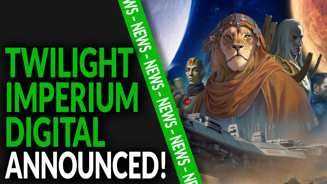 JUST ANNOUNCED: Twilight Imperium Digital! 🚀🦁💻