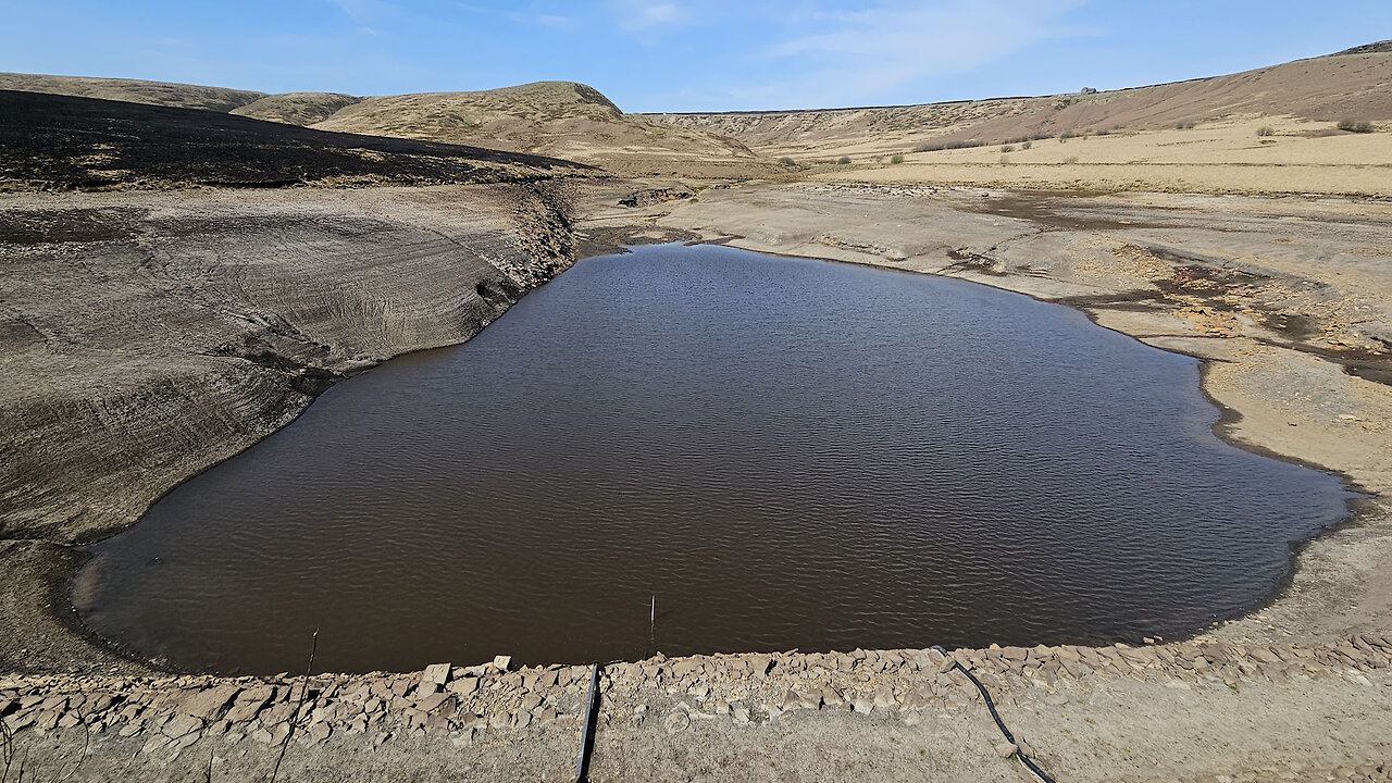 Marsden, Yorkshire Pennines & March Haigh Reservoir