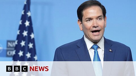 US Secretary of State Marco Rubio attends Nato Summit | BBC News