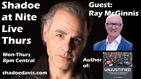 July 24th/2025-Guest: Ray McGinnis Author "Unjustified" Discussing Lich, Barber & More