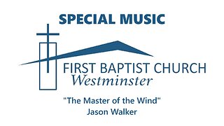 July 13, 2025 - Sunday AM SPECIAL - "Master of the Wind"