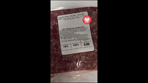 🔥 Cooking Ancestral Blend Ground Beef (Beef + Liver + Heart) | Carnivore Style