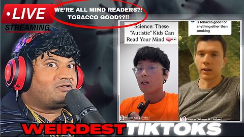 Wildest and WTF Disturbing Tiktok Videos Live Stream with Tedi (pt. 83)