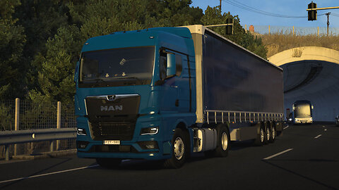 ETS2 | MAN TGX 430 | Lamia EL to Athens EL | Pet Food 21t