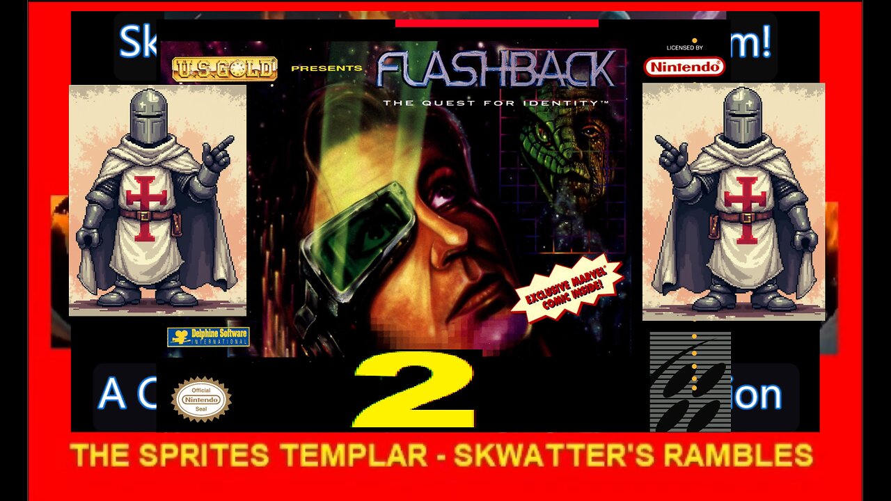 FLASHBACK TQFI 2 - SNES - Skwatter's SKRAMBLES!