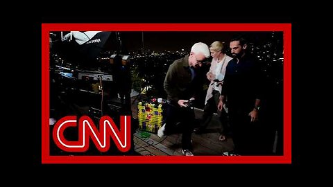 CNN crew takes shelter as sirens sound in Tel Aviv