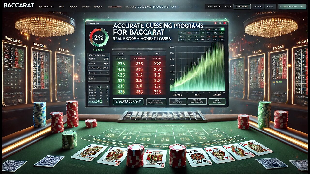 Accurate Guessing Programs for Baccarat | Real Proof + Honest Losses | WinAtBaccarat.com