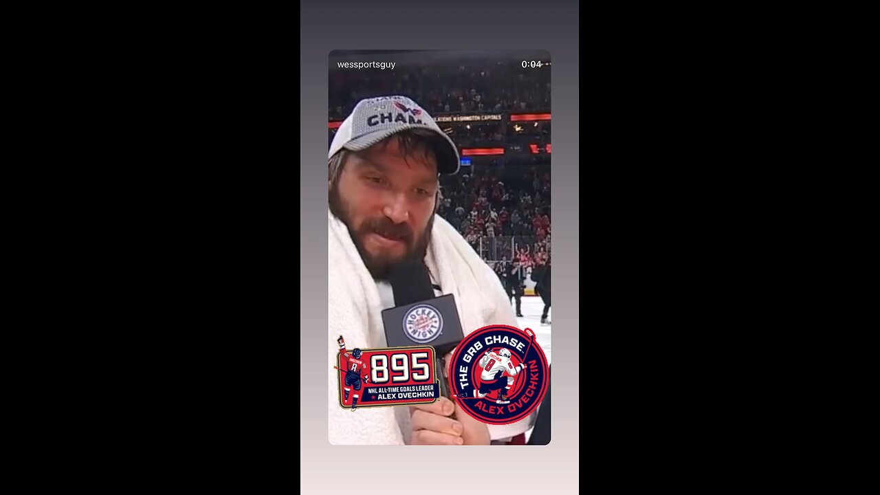 Ovechkin Passes Gretzky