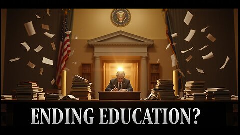 Trump Dismantles Dept Of Education
