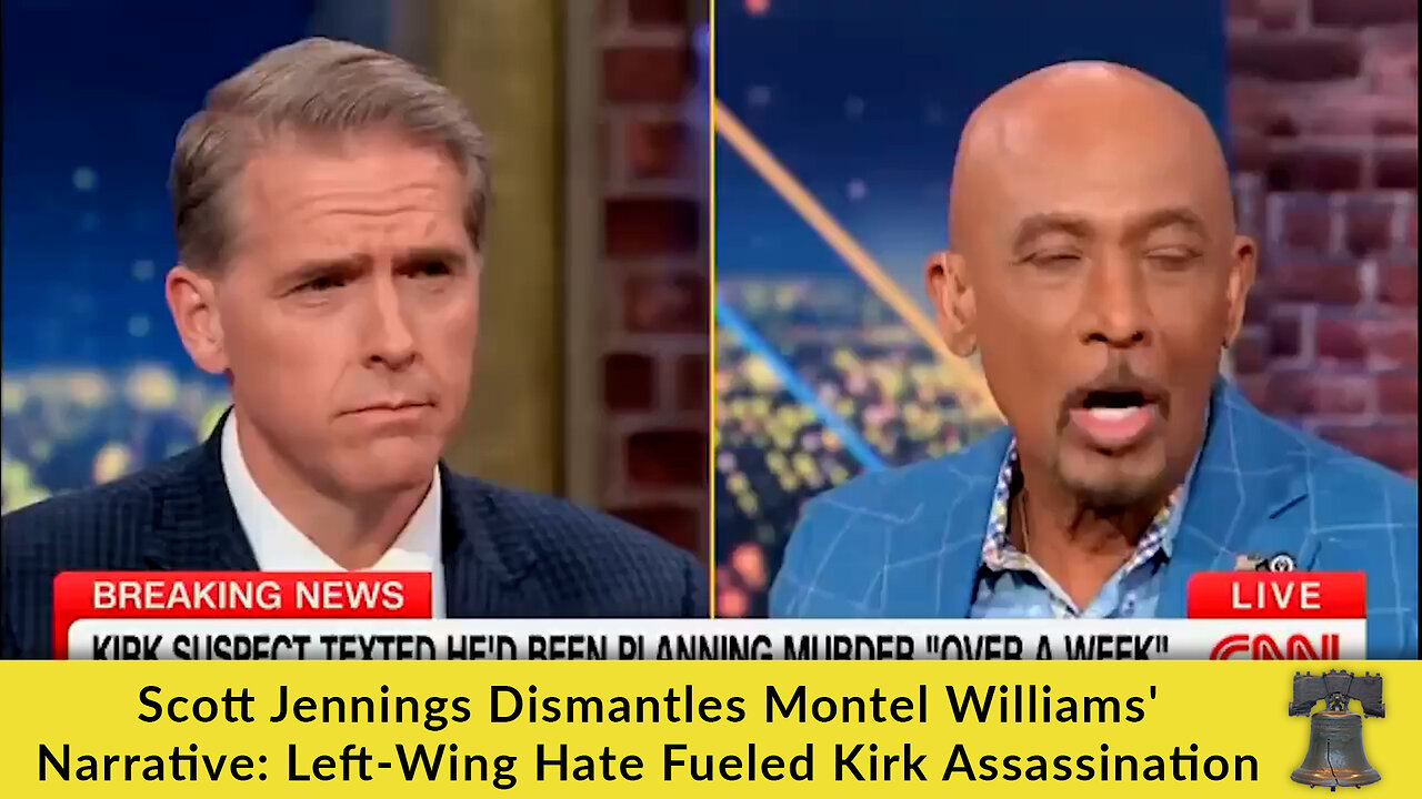 Scott Jennings Dismantles Montel Williams Narrative: Left-Wing Hate Fueled Kirk Assassination