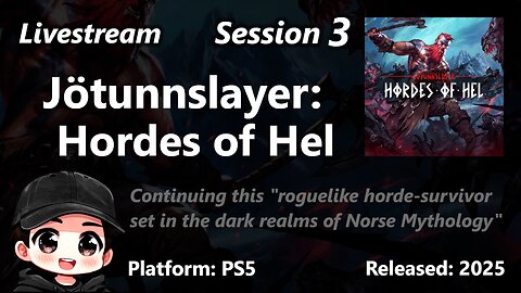 Jötunnslayer: Hordes of Hel (PS5) - Session 3