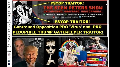 Psyop Stew Peters: Why Are Over 320,000+ Children Go Missing Every Year?