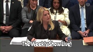 Pam Bondi has absymal hearing with Congress The Weekly Show Live 215