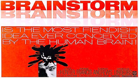 BRAINSTORM 1965 Woman Unwittingly Gets Involved with Psychotic Scientist FULL MOVIE HD & W/S