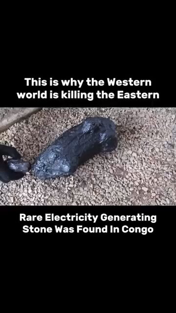 THEY DON'T WANT YOU TO KNOW ABOUT THE ELECTRIC STONE FOUND IN AFRICA... ⚡🌍