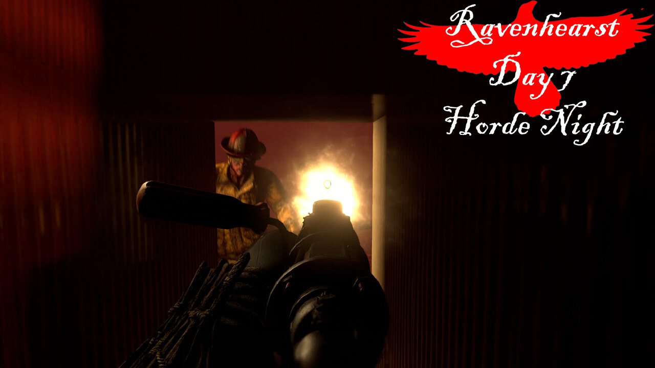 7 Days To Die - Ravenhearst Day 7: First Horde Night!