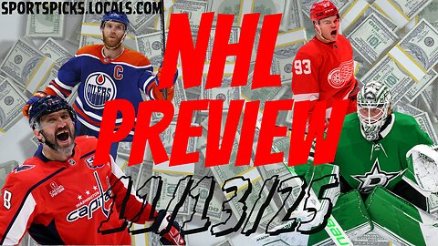 NHL Betting Preview - 11/13/25
