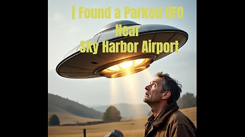 I found a Parked UFO 5 miles from Sky Harbor Airport!!!