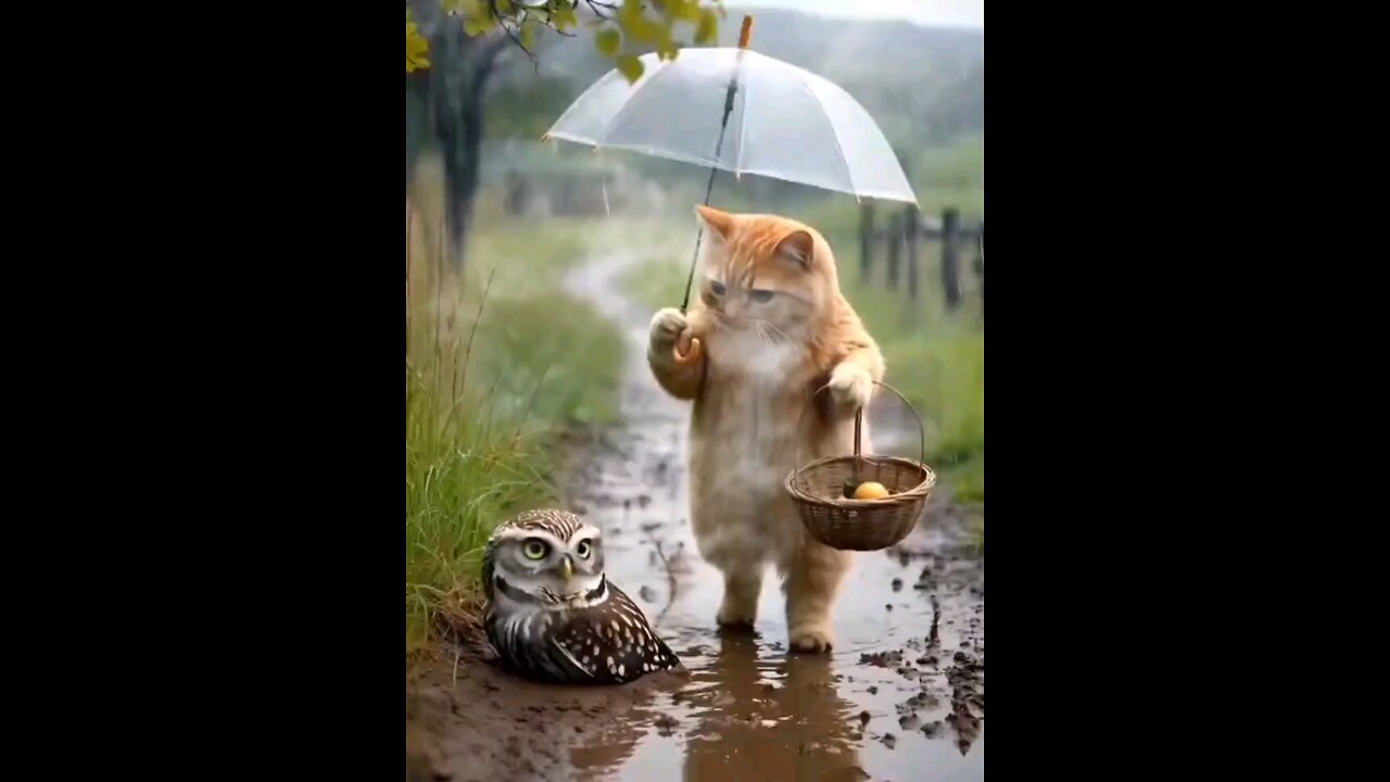 Ai Cat and Owl