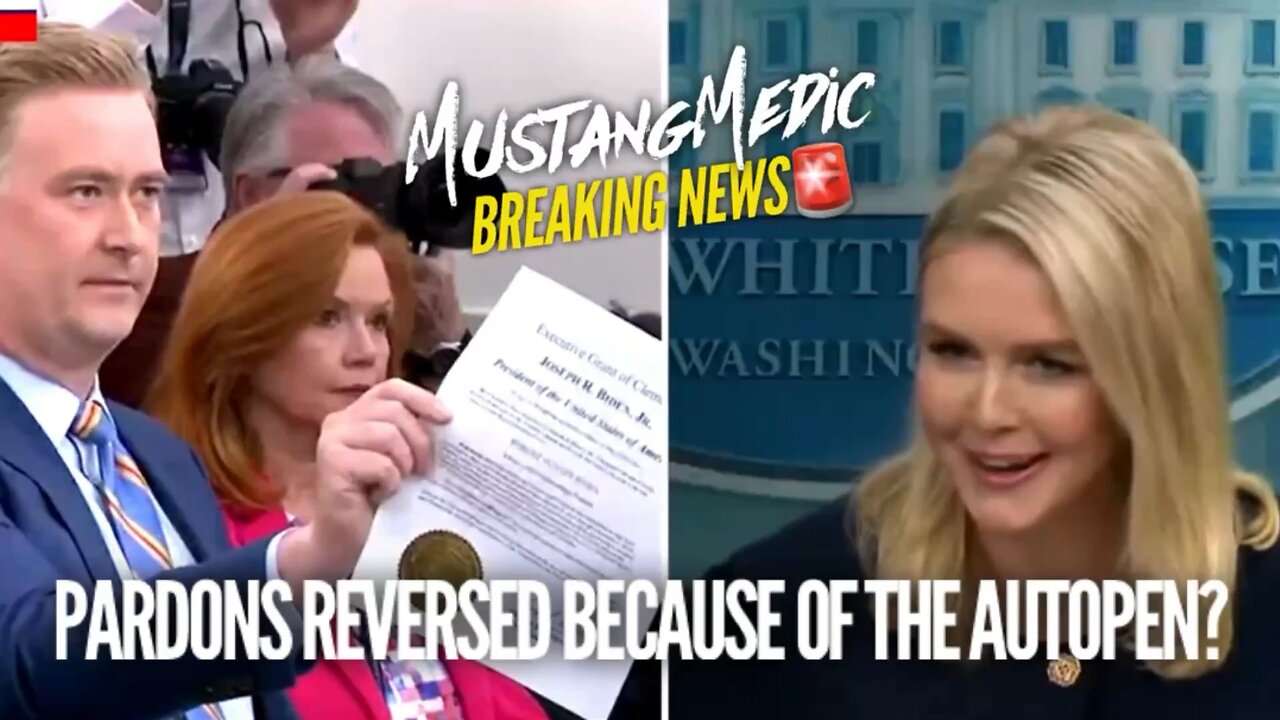 BREAKING NEWS🚨 Peter Doocy from Fox News asks a great question about the Autopen.