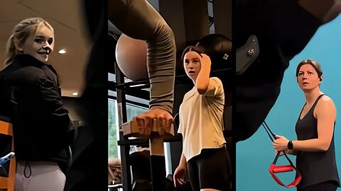 🔥Scaring People in The Gym With Calisthenics #98