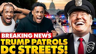 Trump Shocks DC: Begins Personally Patrolling City with National Guard | Trump Arresting Criminals?!