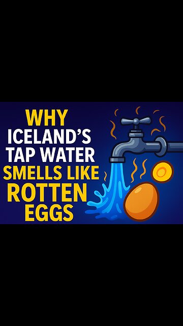 Iceland’s Tap Water Smells Like Rotten Eggs