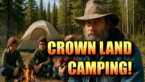 4 Days on Alberta Crown Land: Family Camping, Hunting & Wild Horses!