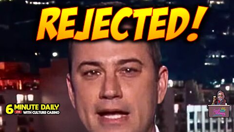 Jimmy Kimmel Rejected by Affiliates! - 6 Minute Daily - September 24th