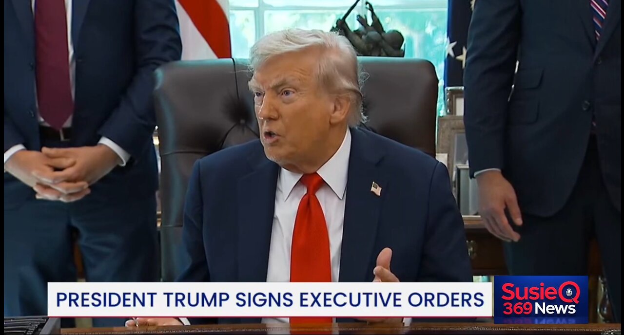 President Trump Signs Executive Orders on Reducing Crime