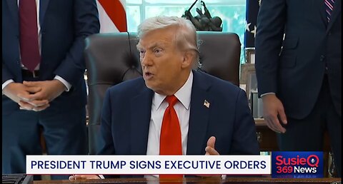 President Trump Signs Executive Orders on Reducing Crime